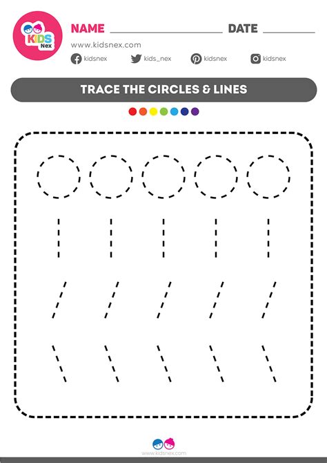 Tracing Lines Worksheets Printable Pdf Printable Word Searches