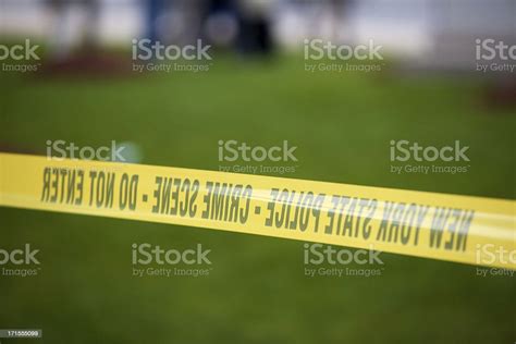 Crime Scene Tape Stock Photo Download Image Now Back To Front