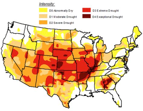 Us Drought Monitor July 2012