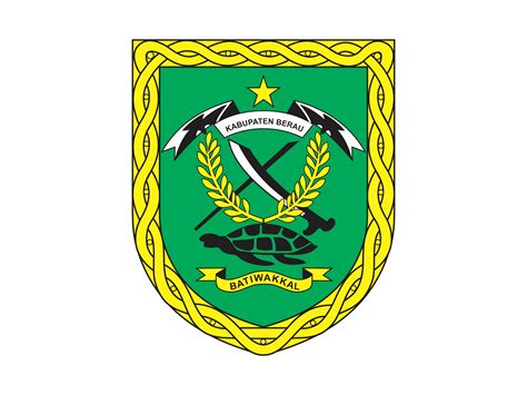 Logo Kabupaten Berau Vector Cdr And Png Hd Gudril Logo Tempat Nya