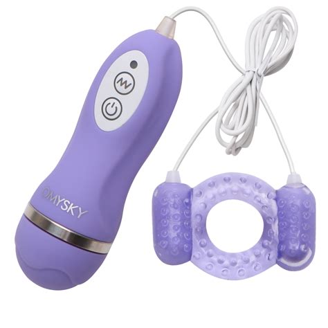 Ikoky Vibrator Penile Ring Jump Egg Sex Toys For Men Penis Stimulator