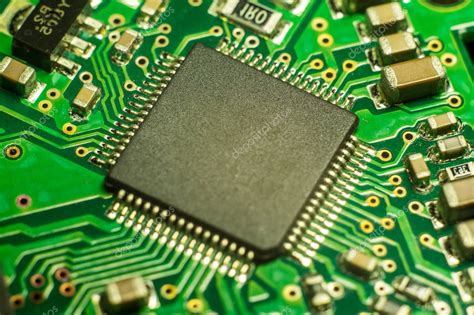 Computer Board Chip — Stock Photo © Y6uca 159607414