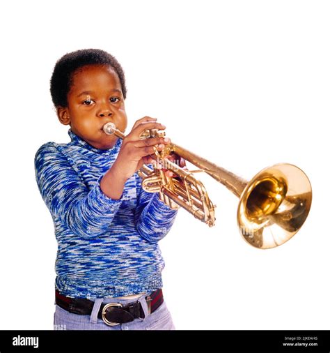 Man Playing Trumpet African American Hi Res Stock Photography And