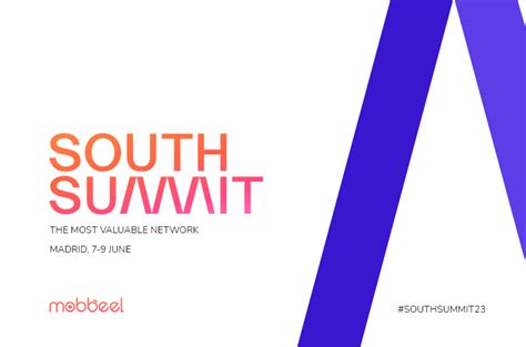 See You At South Summit Madrid 2023 Mobbeel