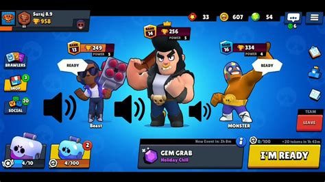 Playing Brawl Stars With Voice Chat With My Team Youtube
