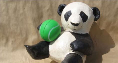 Playful Paper Mache Panda You Can Make Ultimate Paper Mache