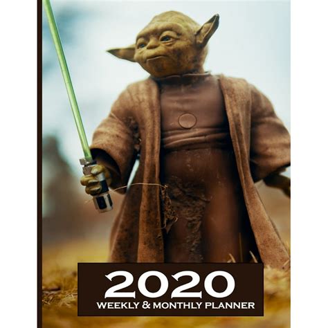 2020 Weekly And Monthly Planner Baby Yoda Star Wars The Child Baby Yoda