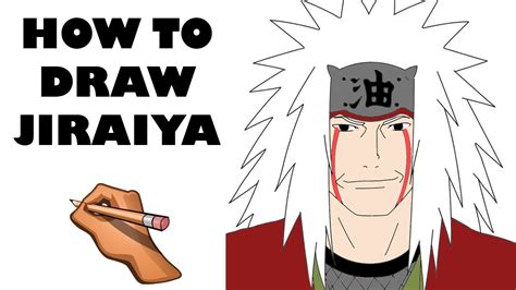 How To Draw Jiraiya Youtube