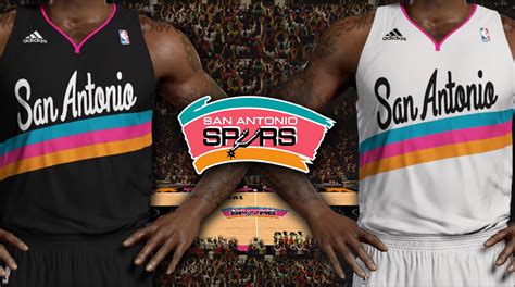 Not only is it in line with the original design, this base coat embraces both our full jersey collection. San Antonio Spurs jersey Rebrand. Decided to make these ...