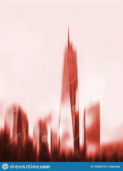 Abstract Blurred Manhattan Stock Photo Image Of Business 134287518