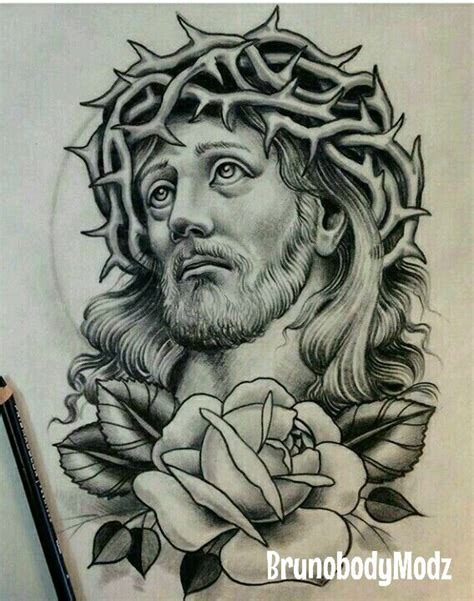 Pencil Religious Tattoo Designs Drawings Best Tattoo Ideas