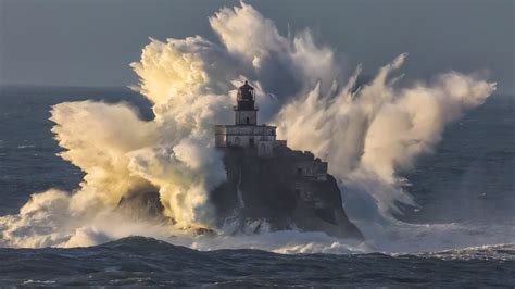 Tillamook Rock Lighthouse Taken By Shaun Peterson During Fridays Storm
