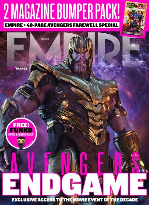 Vingadores Ultimato Capas oficiais da revista Empire do filme são
