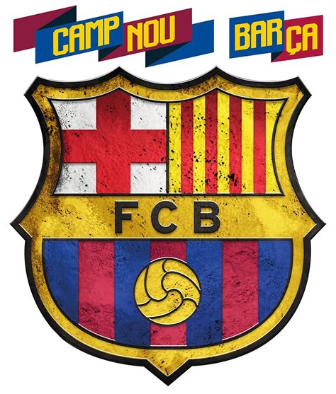 Now you can download the latest dream league soccer fc barcelona kits and logos for your dls barcelona team. FC Barcelona muursticker logo 3 stuks - TWM Tom Wholesale ...