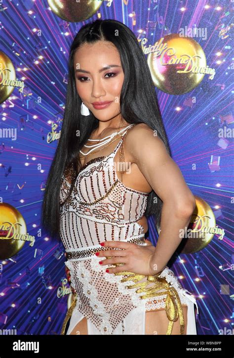 London Uk 26th Aug 2019 Nancy Xu At The Strictly Come Dancing 2019 Launch At Bbc