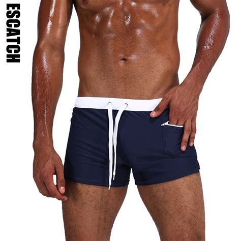 Brand Gay Men Swimwear Brief Shorts Swimsuit Swimming Trunks Male Swim