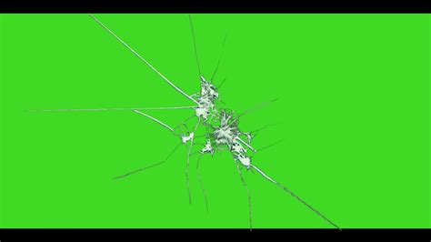 Green Screen Crack Display Youtube
