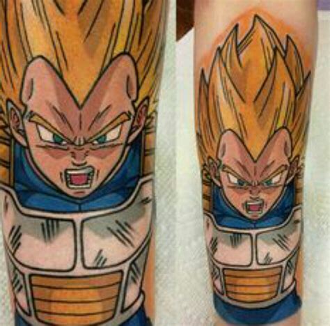 You'll be amazed to see how many anime fans you'll come across with such crazy. Vegeta | Z tattoo, Dragon ball art, Tattoos