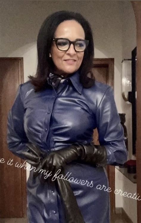 leather lover — mature leather lady