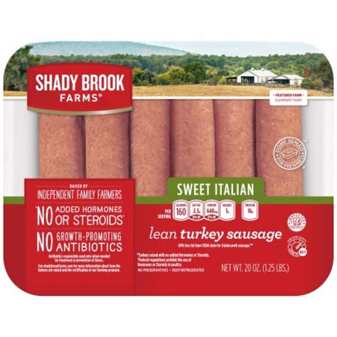 Shady Brook Farms Sweet Italian Turkey Sausage Ct Lbs