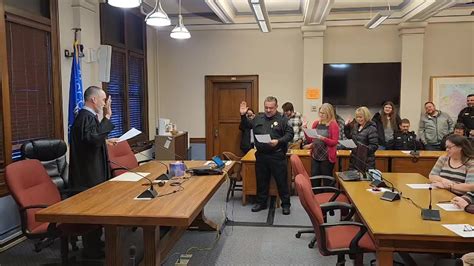 Today Was The Swearing In Ceremony For Ashland County Elected Officials Including Our Own