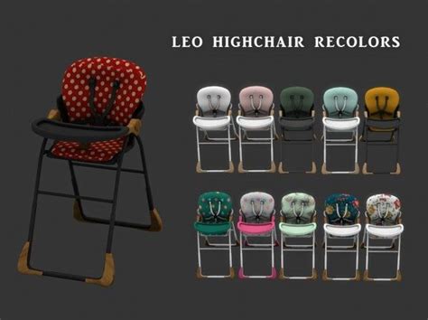 Leo Sims Highchair Rc For The Sims 4 Spring4sims Sims 4 Vrogue