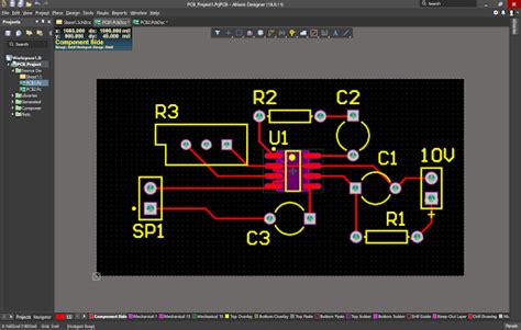 Pcb Layout For An Lm Op Circuit And Module Blogs Altium