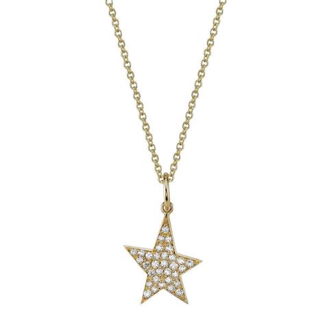 Diamond Star Pendant For Sale At 1stdibs
