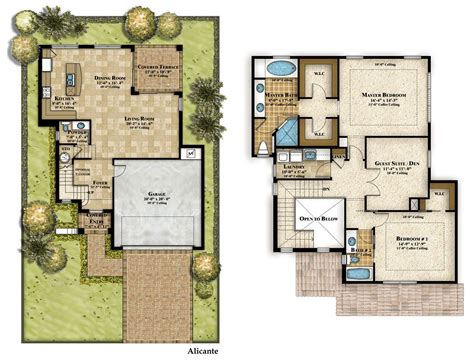 Living on one level is still possible with a rambling ranch home, but four bedroom house plans are often two stories. secondary option | Two storey house plans, House ...