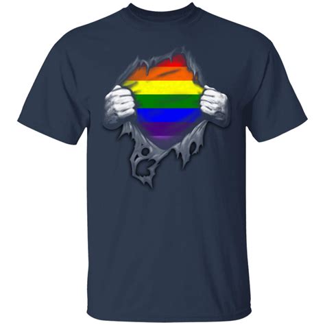 Rainbow Lesbian Gay Pride Lgbt Super Strong T Shirts El Real Tex Mex