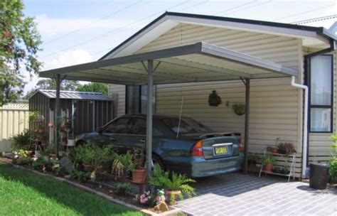 garasi mobil minimalis model rumah modern
