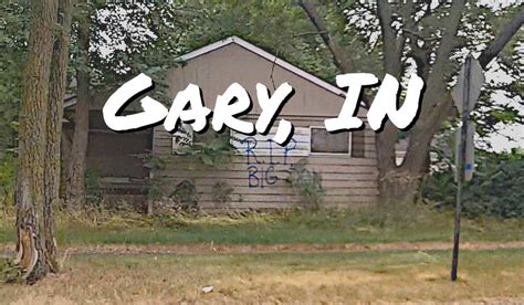 The Gary Indiana Ghetto Map And Story Of Gary In Gangs