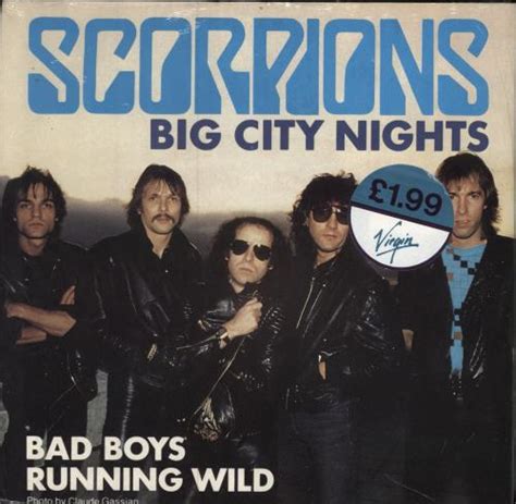 Scorpions Big City Nights Shrink Uk 12 Vinyl Single 12 Inch Record
