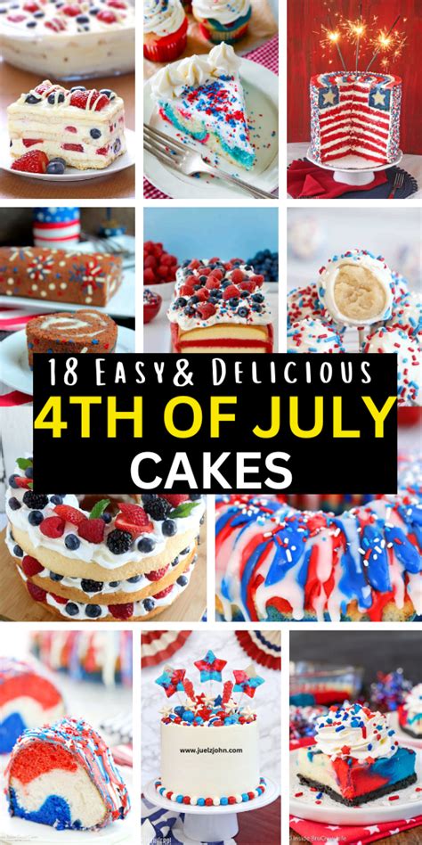 4th Of July Cake Ideas 19 Juelzjohn