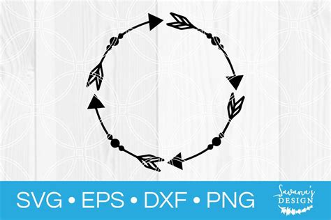 Download Tribal Arrow Monogram SVG - SVG EPS PNG DXF Cut Files for Cricut and Silhouette Cameo by ...
