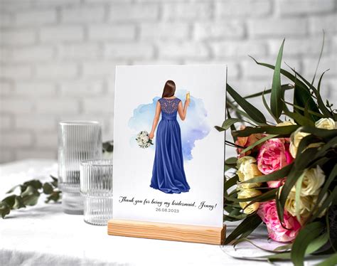Bridesmaid Clipart Png Maid Of Honor Clip Art Customizable Etsy