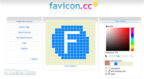 Make an icon with paint. Favicon Generator - Web tool to create or download favicon ...