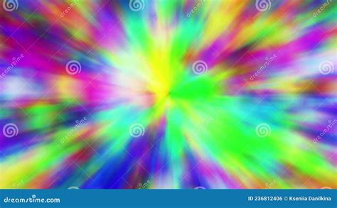 Moving Hypnotic Tunnel Abstract Motion Background With Psychedelic