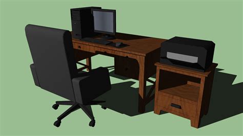 Desk 3d Warehouse