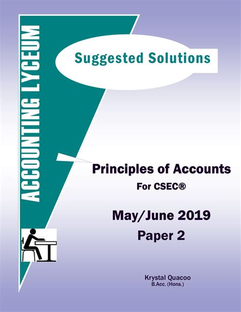 Csec Past Paper Solutions Accounting Lyceum