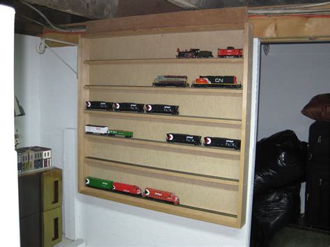 Tys Model Railroad Train Display Case