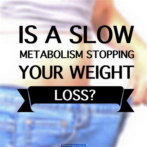 Slow Metabolism And Weight Loss Weightlosslook