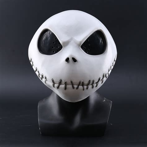 Horror Movie The Nightmare Jack Skellington Cosplay Mask