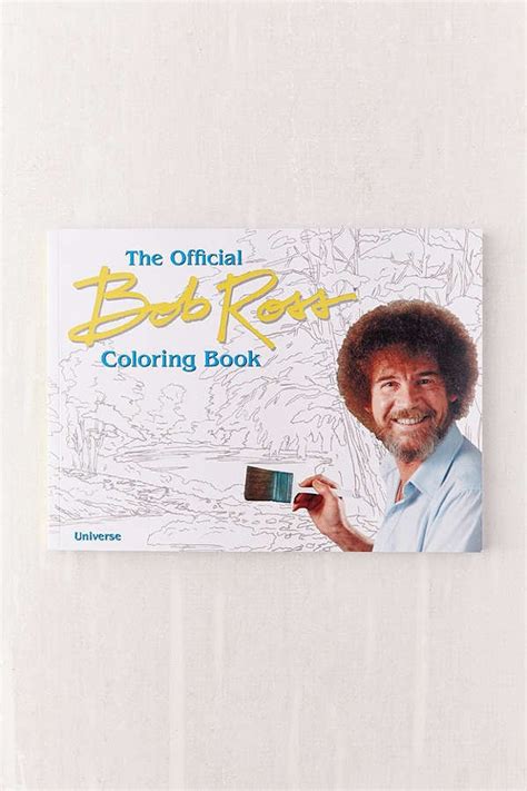 Bob Ross Coloring Book The Funniest Ts To Get Your