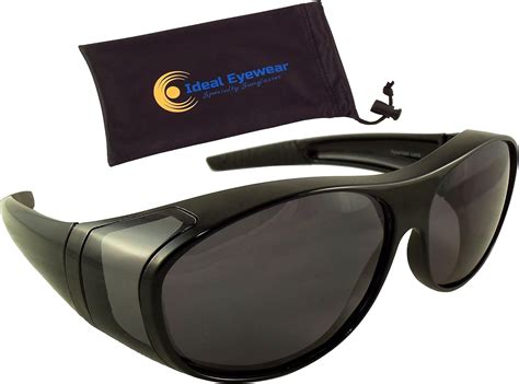 Ideal Eyewear Fit Over Sunglasses With Polarized Lenses