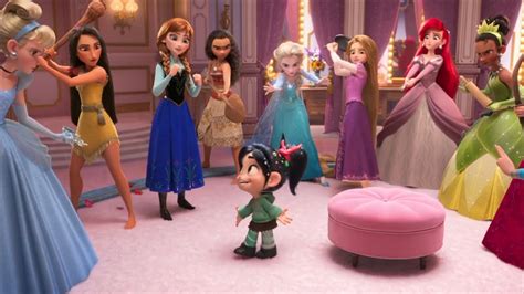 Vanellope Meets Disney Princesses Wreck It Ralph 2 Ralph Breaks The