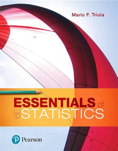 Pdf Essentials Of Statistics Mario F Triola 13th Edition