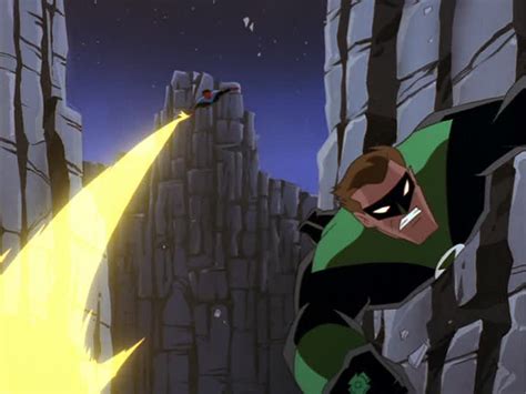 Sinestro Chasing Green Lantern Kyle Rayner Superman The Animated