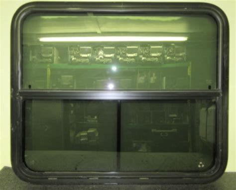 Black Kinro 36 X 30 Rv Slider Window Camper Enclosed Cargo Trailer
