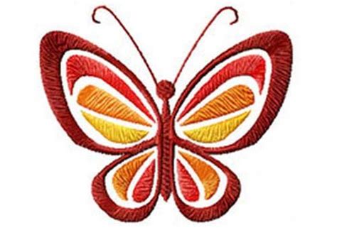Butterfly Free Embroidery Design Love To Sew